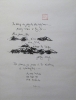 Robert Sund, Original Caligraphic Poem. 16.5x21.5 Signed $600