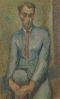 Portrait of George Mantor 18x29.5 Signed 1926 $85,000